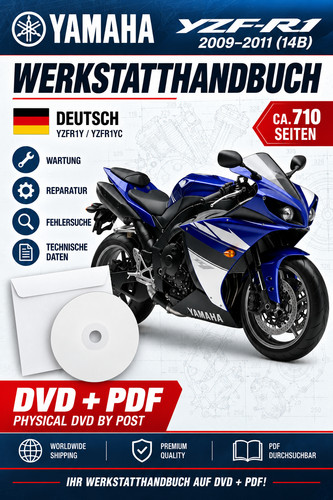 Yamaha yzf 2009 2011 - yamaha, 2009-2011