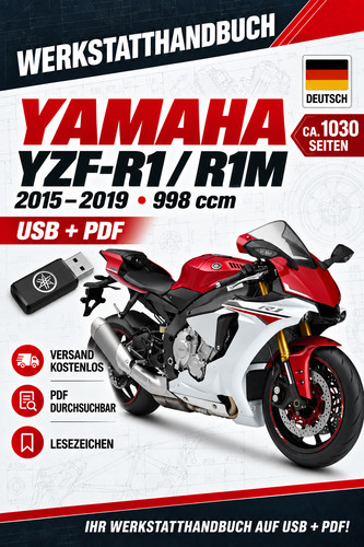 Yamaha yzf r1m 2015 - r1m, 2015-2019