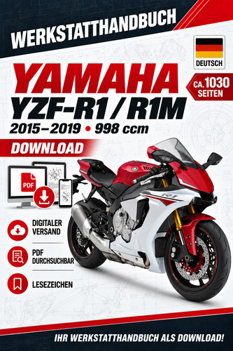 Yamaha yzf r1m - r1m, 2015-2019